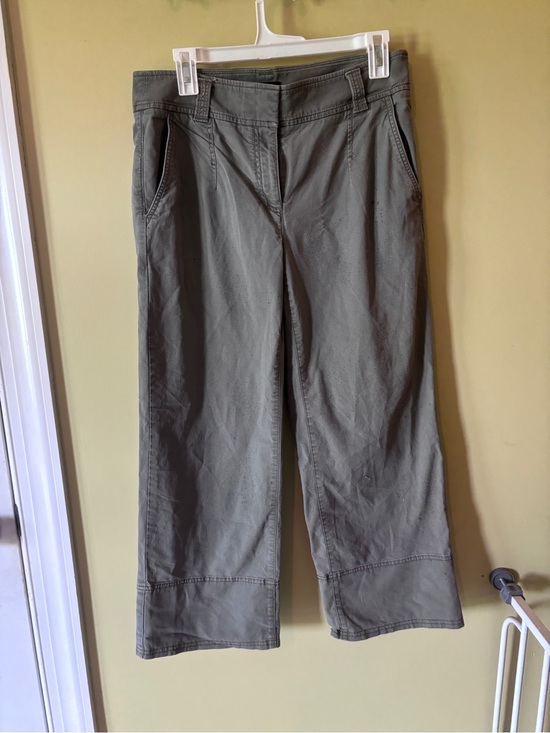 LOFT Pants - LOFT Olive Wide Leg Pants